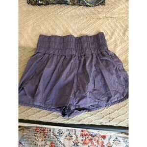 Purple free people movement “The Way Home Shorts”